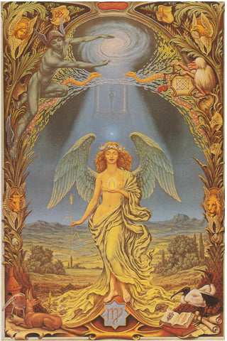 Sternzeichenkarte Jungfrau