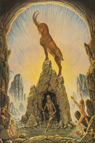 Sternzeichenkarte Steinbock