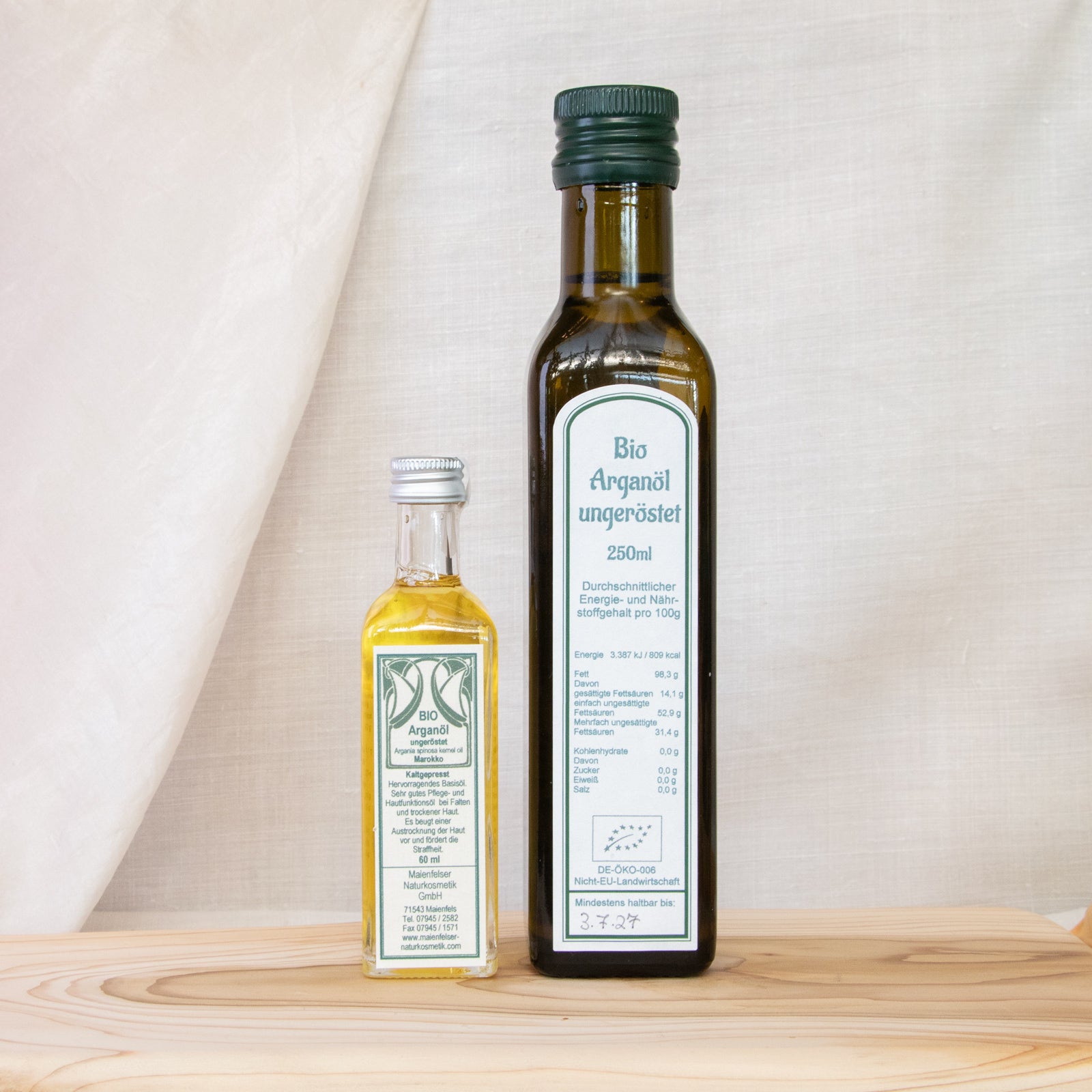 Arganöl ungeröstet BIO